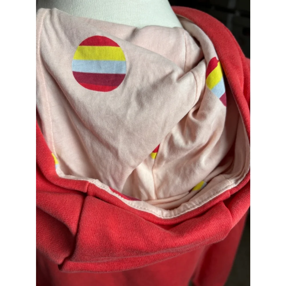 Women's Nike Hoodie Red Pink (coral) S - Picture 3 of 5